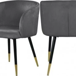 Meridian Furniture Louise Velvet Dining Chair