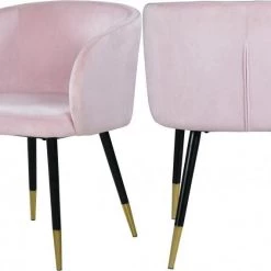 Meridian Furniture Louise Velvet Dining Chair