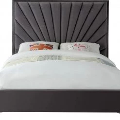 Meridian Furniture Eclipse Velvet Bed