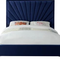 Meridian Furniture Eclipse Velvet Bed