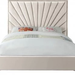 Meridian Furniture Eclipse Velvet Bed