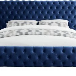 Meridian Furniture Delano Velvet Bed