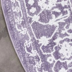 Uniqueloom Leila Classical Round Rug