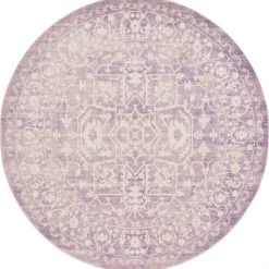 Uniqueloom Leila Classical Round Rug
