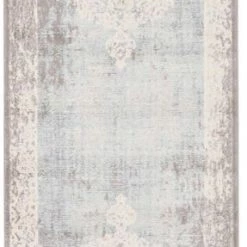 Uniqueloom Light Blue 2' 7 X 10' New Classical Runner Rug