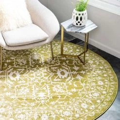 Uniqueloom Leila Classical Round Rug