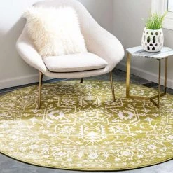 Uniqueloom Leila Classical Round Rug