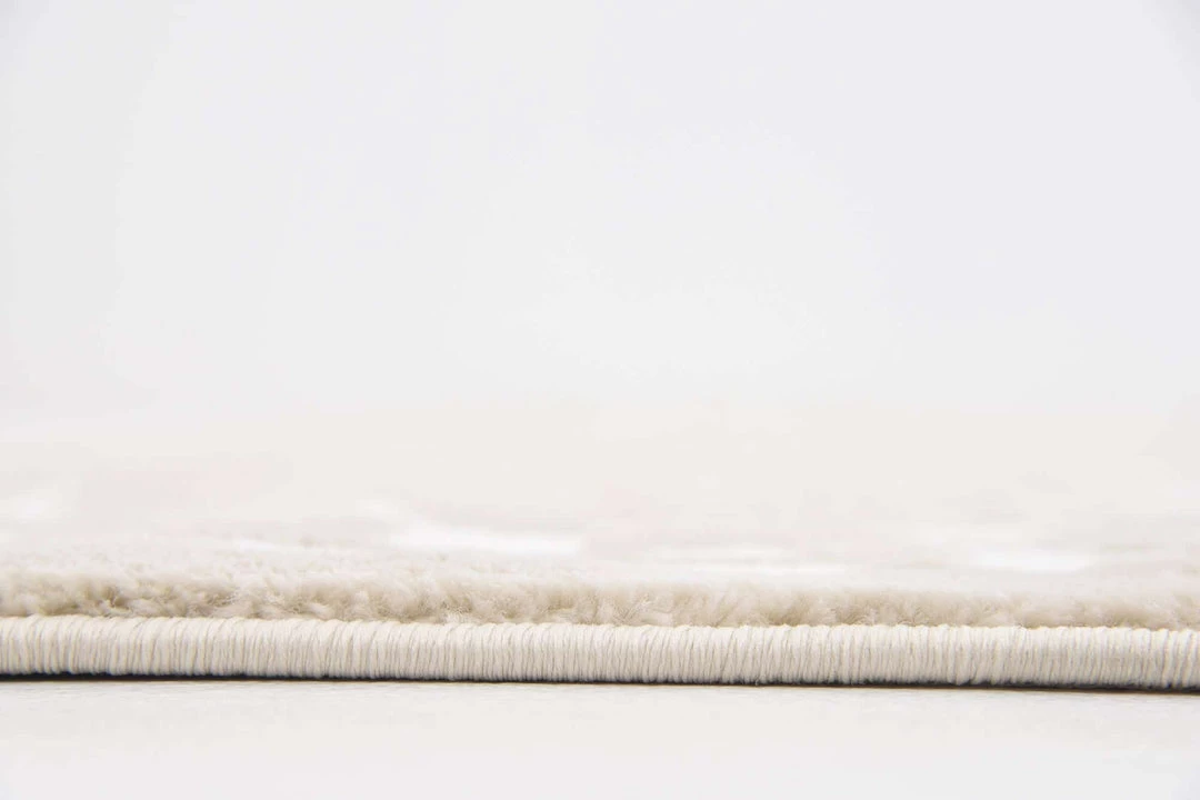 Uniqueloom Rushmore Rectangle Snow White Rug Home Decor