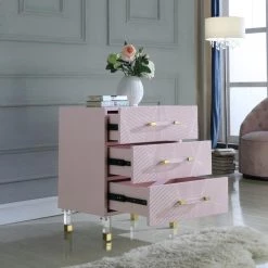 Meridian Furniture Anastasia Side Table Living Room