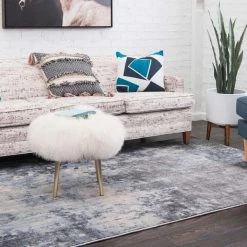 Uniqueloom Helios Gray Rug