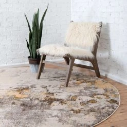 Uniqueloom Helios Ivory Beige Rug
