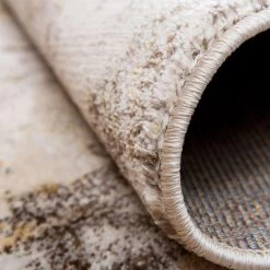 Uniqueloom Helios Ivory Beige Rug