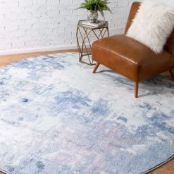 Uniqueloom Helios Blue Rug