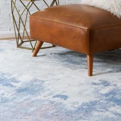 Uniqueloom Helios Blue Rug