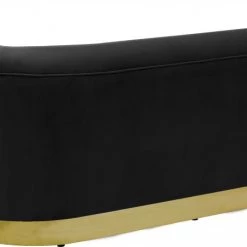 Meridian Furniture Bellini Velvet Sofa Living Room