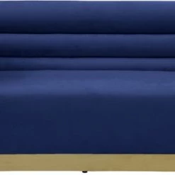 Meridian Furniture Bellini Velvet Sofa Living Room