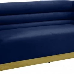 Meridian Furniture Bellini Velvet Sofa Living Room