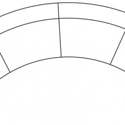 Meridian Furniture Anabella Modular 4 Piece Velvet Sectional Living Room