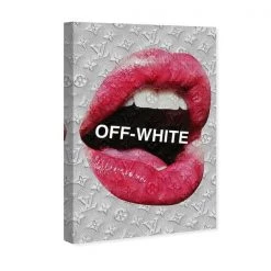 Oliver Gal Home Decor Off Lips