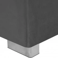 Meridian Furniture Living Room Presley 3 Piece Velvet Sectional