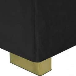 Meridian Furniture Living Room Presley 3 Piece Velvet Sectional