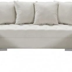 Meridian Furniture Living Room Presley 3 Piece Velvet Sectional