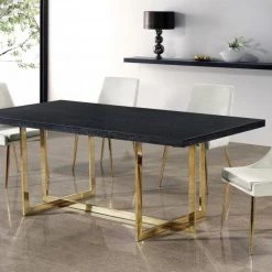 Meridian Furniture Karina Velvet Dining Chair Set Of 2