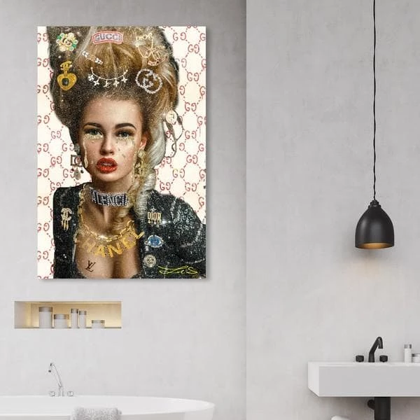 Oliver Gal Home Decor I Don't Do Fashion I Am Fashion