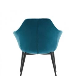 VIG Modrest Wilson Modern Velvet & Black Dining Chair Dining Room