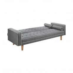 Coaster Luke Tufted Sofa Bed Grey
