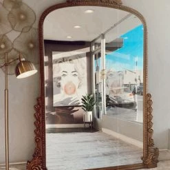 HG Gleaming Fleur Full Length Mirror Home Decor