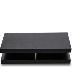VIG Living Room Modrest Linden Modern Oak Coffee Table By Hollywood Glam