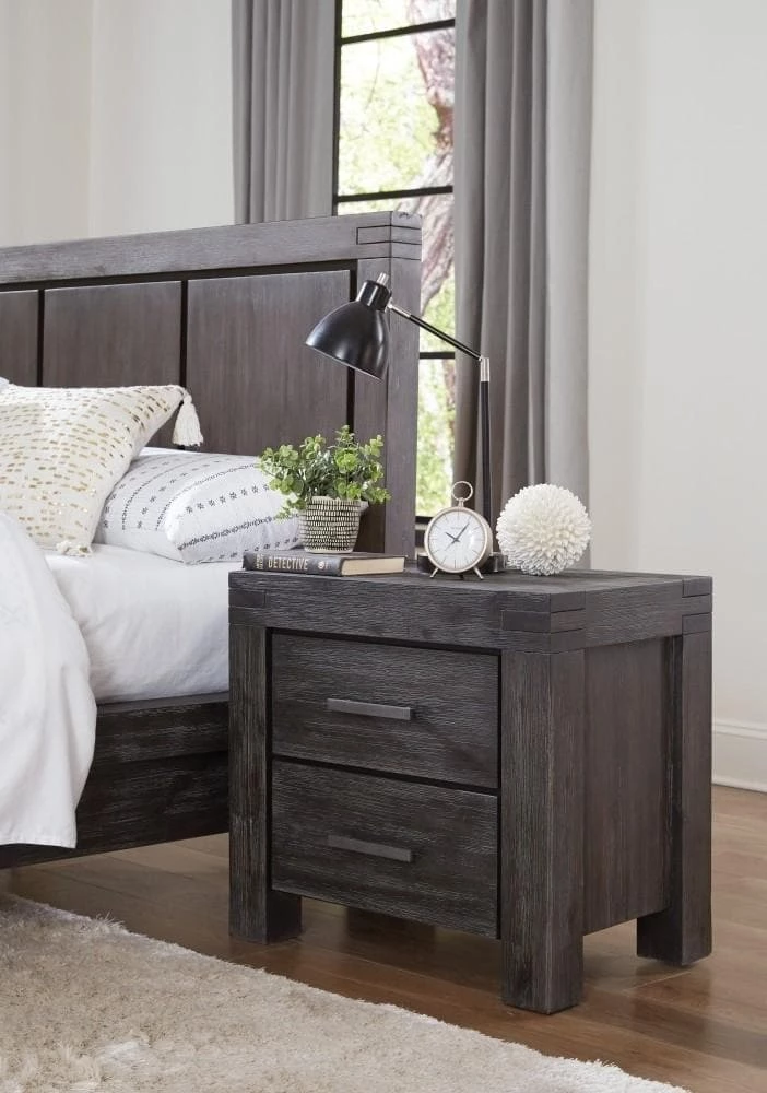 Modus Furniture Meadow Graphite Nightstand