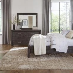 Modus Furniture Meadow Graphite Mirror