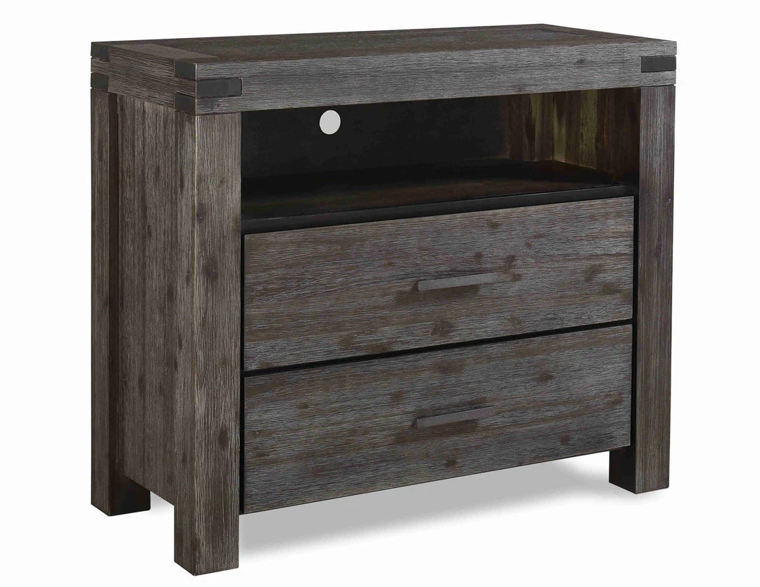 Modus Furniture Meadow Media Chest Graphite