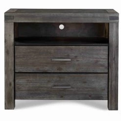 Modus Furniture Meadow Media Chest Graphite
