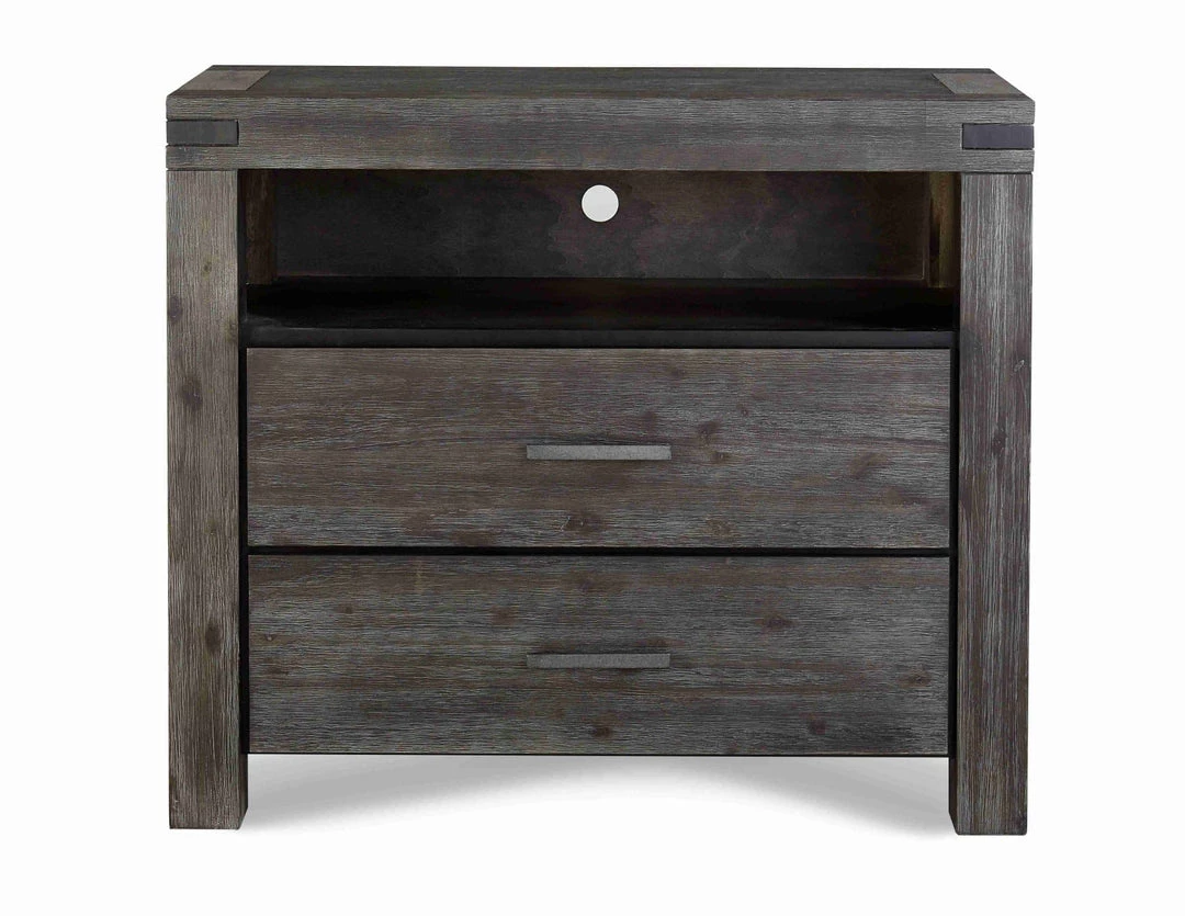 Modus Furniture Meadow Media Chest Graphite