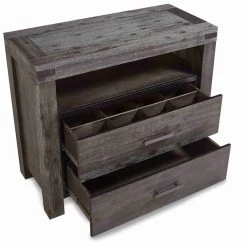 Modus Furniture Meadow Media Chest Graphite