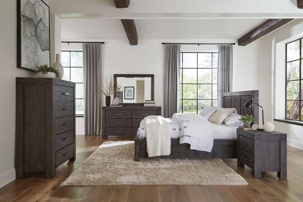 Modus Furniture Meadow Storage Bed Graphite Beds & Headboards