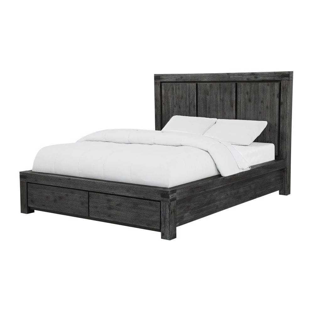 Modus Furniture Meadow Storage Bed Graphite Beds & Headboards