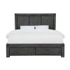 Modus Furniture Meadow Storage Bed Graphite Beds & Headboards