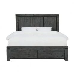 Modus Furniture Meadow Storage Bed Graphite Beds & Headboards