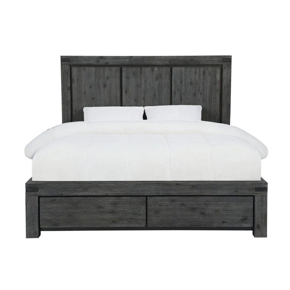 Modus Furniture Meadow Storage Bed Graphite Beds & Headboards
