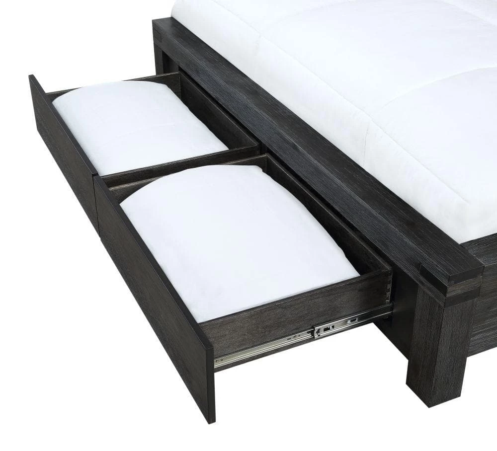 Modus Furniture Meadow Storage Bed Graphite Beds & Headboards
