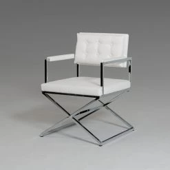 VIG Modrest Cosme Modern Leatherette Dining Armchair