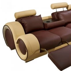 VIG Divani Casa 4087 - Modern Bonded Leather Sectional Sofa