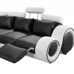 VIG Divani Casa 4087 - Modern Bonded Leather Sectional Sofa