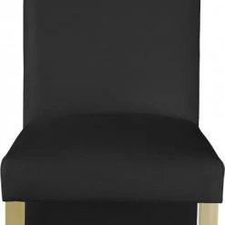 Meridian Furniture Dining Room Porsha Faux Leather Dining Chair Set Of 2