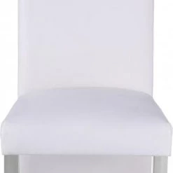 Meridian Furniture Porsha Faux Leather Dining Chair Set Of 2