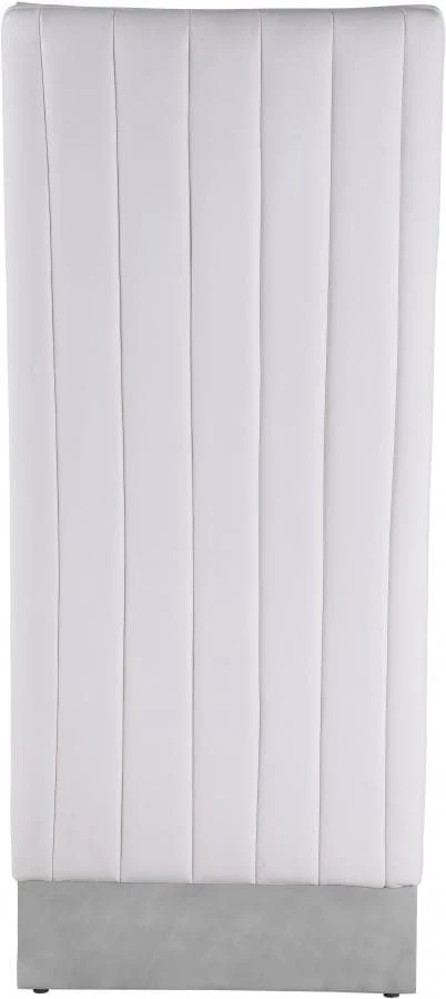 Meridian Furniture Porsha Faux Leather Dining Chair Set Of 2